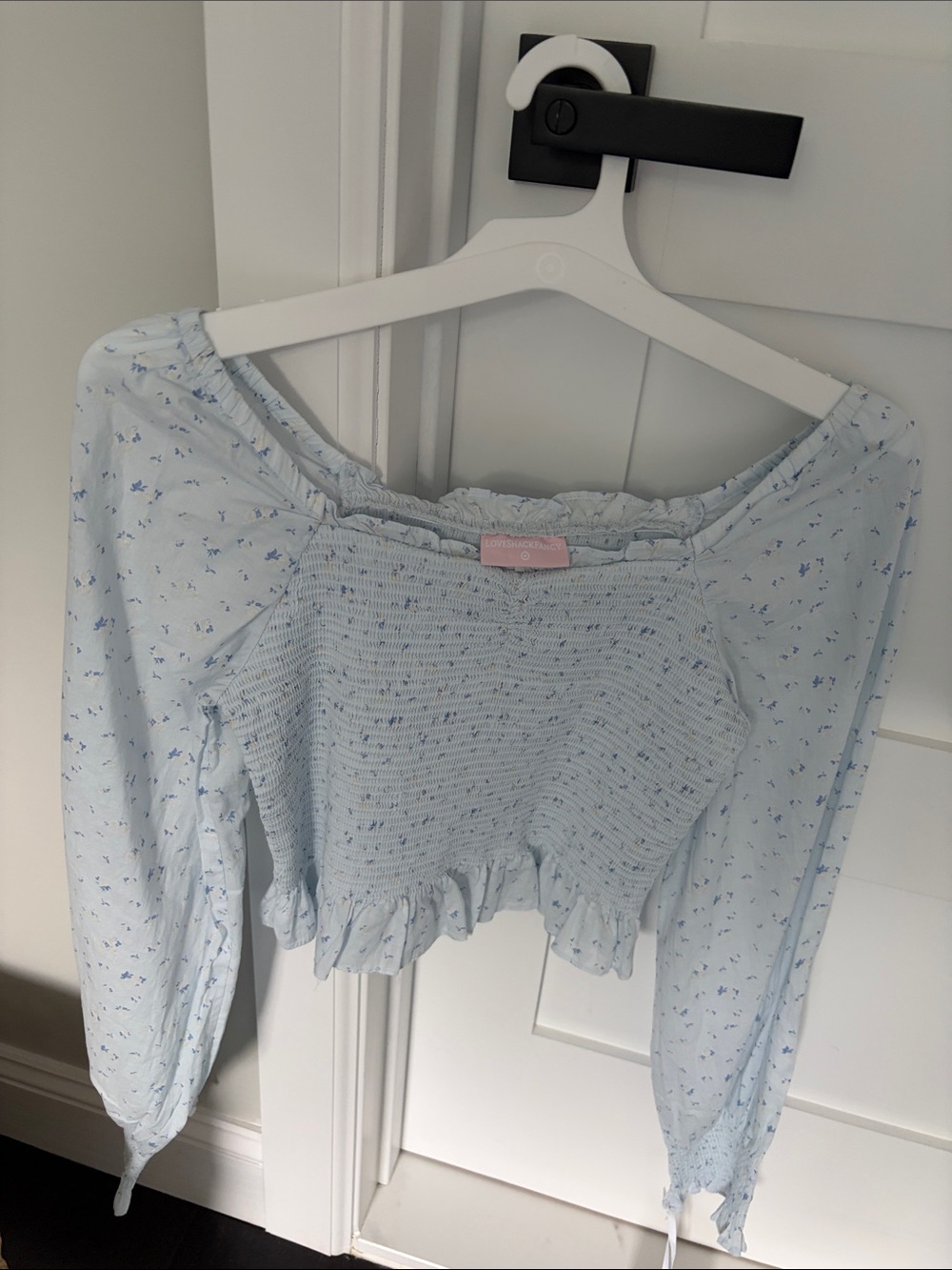 LoveShackFancy x Target
Scarlett Everblooming Rosettes
Ditsy Smocked Top 16 NWT